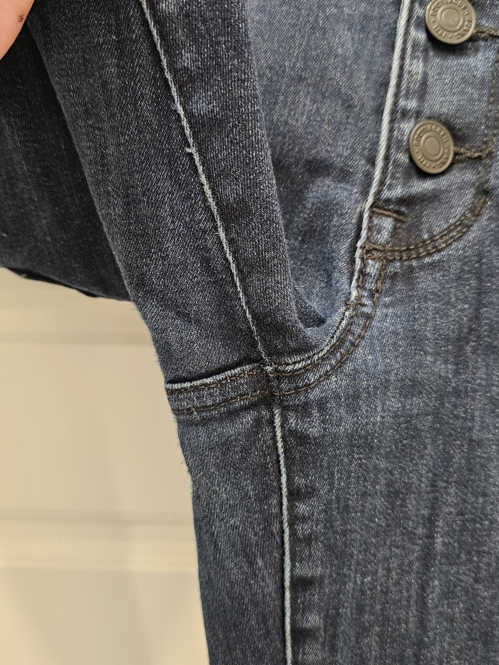 Bootlegger High Rise Boot Cut Jeans -27w - Picture 8 of 13